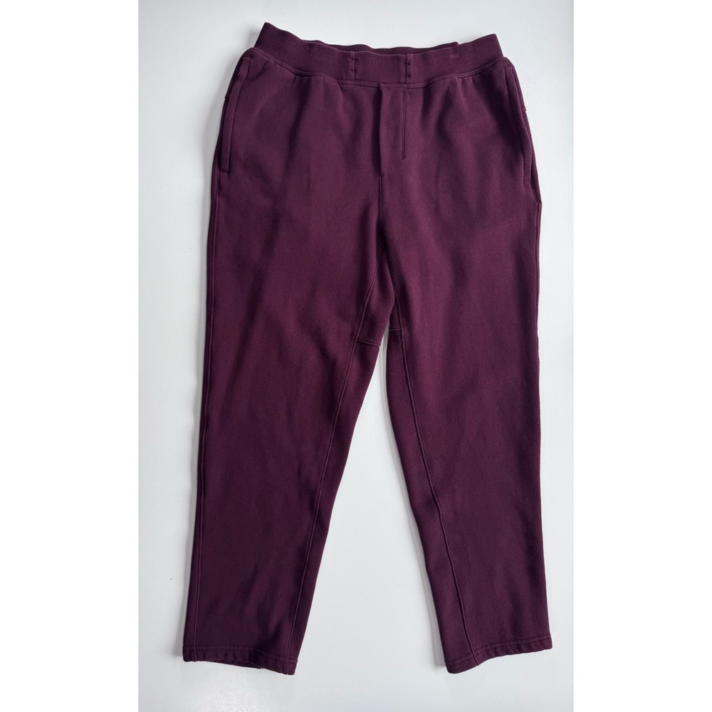 LULULEMON Steady State Classic Fit Pant Regular Sweatpants Maroon Mens Medium